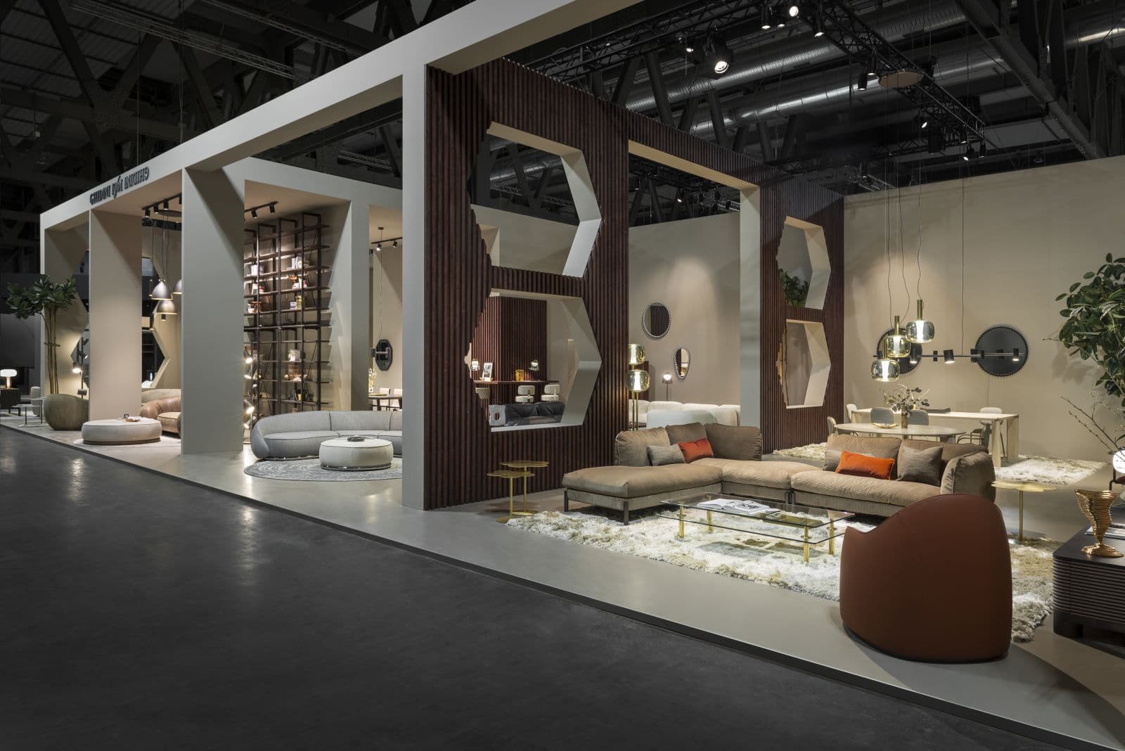 Salone del Mobile exhibition stands